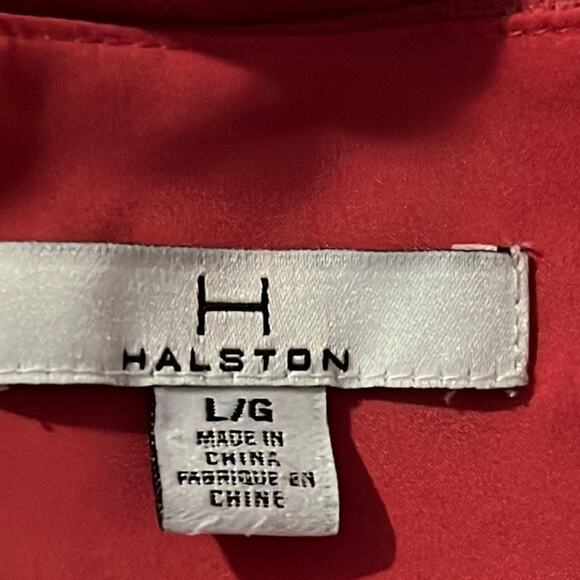 H by Halston Midi Wrap Dress Size L - Picture 5 of 8